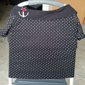 Hell Bunny Off Shoulder Top